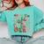 In My Holly Xmas Jolly Teacher Era Teacher Vibes Christmas For Men Women Kids Comfort Colors Sweatshirt Chalky Mint In My Holly Xmas Jolly Teacher Era Teacher Vibes Christmas For Men Women Kids Comfort Colors Sweatshirt Chalky Mint