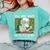 I'Ll Just Wait Until It's Quiet Sarcastic Teacher Comfort Colors Sweatshirt Chalky Mint