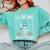 I'Ll Just Wait Until It's Quiet Skeleton Coffee Teacher Comfort Colors Sweatshirt Chalky Mint I'Ll Just Wait Until It's Quiet Skeleton Coffee Teacher Comfort Colors Sweatshirt Chalky Mint