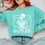 I'Ll Just Wait Until It's Quiet Teacher Men Women Comfort Colors Sweatshirt Chalky Mint