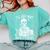 I'Ll Wait Until It's Quiet Tshirt Skeleton Teacher Halloween Comfort Colors Sweatshirt Chalky Mint