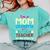 I'm Mom Grandma And A Retired Teacher Nothing Scares Me Men Women Comfort Colors Sweatshirt Chalky Mint