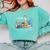 I'm Ok Lunch Lady Life Cafeteria Crew Teacher Women Comfort Colors Sweatshirt Chalky Mint I'm Ok Lunch Lady Life Cafeteria Crew Teacher Women Comfort Colors Sweatshirt Chalky Mint