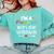 I'm A Paraprofessional What's Your Superpower Para Teacher Comfort Colors Sweatshirt Chalky Mint