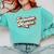 Inclusion Matters Retro Special Education Teacher Women Comfort Colors Sweatshirt Chalky Mint