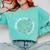 Irrational But Well Rounded Pi Day Math Teacher Student Geek Comfort Colors Sweatshirt Chalky Mint