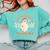 It's A Bootiful Day To Make Art Halloween Art Teacher Comfort Colors Sweatshirt Chalky Mint