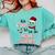 It's Cool To Be a Infant Teacher Snowman Winter Christmas Comfort Colors Sweatshirt Chalky Mint It's Cool To Be a Infant Teacher Snowman Winter Christmas Comfort Colors Sweatshirt Chalky Mint