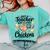 Just a Teacher Who Loves Chickens Chicken Farm Animal Lover Comfort Colors Sweatshirt Chalky Mint Just a Teacher Who Loves Chickens Chicken Farm Animal Lover Comfort Colors Sweatshirt Chalky Mint