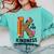 K Is For Kindness Unity Day Teacher Kids Comfort Colors Sweatshirt Chalky Mint