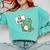 Be Kind Teacher Anti-Bullying Dino Kindness Women Men Boys Comfort Colors Sweatshirt Chalky Mint