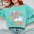 Kinder Boo Crew Kindergarten Teacher Student Halloween Comfort Colors Sweatshirt Chalky Mint Kinder Boo Crew Kindergarten Teacher Student Halloween Comfort Colors Sweatshirt Chalky Mint
