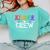 Kinder Crew Kindergarten Teacher 1st Day Of School Comfort Colors Sweatshirt Chalky Mint Kinder Crew Kindergarten Teacher 1st Day Of School Comfort Colors Sweatshirt Chalky Mint