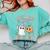 Kindergarten Boo Crew Halloween Floral Ghost Kinder Teacher Comfort Colors Sweatshirt Chalky Mint Kindergarten Boo Crew Halloween Floral Ghost Kinder Teacher Comfort Colors Sweatshirt Chalky Mint