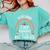 Kindergarten Teacher Tiny Humans Pre-School Teacher Comfort Colors Sweatshirt Chalky Mint Kindergarten Teacher Tiny Humans Pre-School Teacher Comfort Colors Sweatshirt Chalky Mint