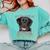 Labrador Retriever Lab Professional Human Trainer Comfort Colors Sweatshirt Chalky Mint