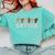 Latina ASL American Sign Language Latina Power ASL Teacher Comfort Colors Sweatshirt Chalky Mint Latina ASL American Sign Language Latina Power ASL Teacher Comfort Colors Sweatshirt Chalky Mint