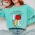 Let All That You Do Be Done In Love Christian Teacher Comfort Colors Sweatshirt Chalky Mint
