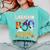 Librarian Boo Crew Teacher Student Halloween Costume Comfort Colors Sweatshirt Chalky Mint