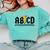 Lightning Pencil Rock'n Roll ABCD Teacher Back To School Kid Comfort Colors Sweatshirt Chalky Mint Lightning Pencil Rock'n Roll ABCD Teacher Back To School Kid Comfort Colors Sweatshirt Chalky Mint