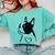 I Love My Boston Terrier Dog With Heart Comfort Colors Sweatshirt Chalky Mint