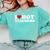 I Love Hot Teachers Comfort Colors Sweatshirt Chalky Mint I Love Hot Teachers Comfort Colors Sweatshirt Chalky Mint