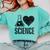 I Love Science Lover Teacher Scientist Sciences Comfort Colors Sweatshirt Chalky Mint I Love Science Lover Teacher Scientist Sciences Comfort Colors Sweatshirt Chalky Mint