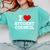 I Love Student Council Student Teacher Comfort Colors Sweatshirt Chalky Mint I Love Student Council Student Teacher Comfort Colors Sweatshirt Chalky Mint