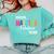 Maestra Fabulosa Bilingual Spanish Espanol Teacher School Comfort Colors Sweatshirt Chalky Mint