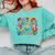 Maestra Flowers Spanish Teacher Cinco De Mayo Comfort Colors Sweatshirt Chalky Mint Maestra Flowers Spanish Teacher Cinco De Mayo Comfort Colors Sweatshirt Chalky Mint