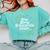 Marching Band Director Music Teacher Comfort Colors Sweatshirt Chalky Mint