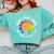 Make Your Mark For a International Dot Day Teacher Dot Lover Comfort Colors Sweatshirt Chalky Mint