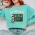 Do The Math 67 Meme Joke Halloween Skeleton Math Teacher Comfort Colors Sweatshirt Chalky Mint