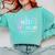 The Math Ain't Mathin Math Teacher Comfort Colors Sweatshirt Chalky Mint