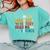 Math Language History Reading Science Music Teacher Comfort Colors Sweatshirt Chalky Mint