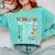 Math Teacher Christmas 12 Days Of Teaching Math Christmas Comfort Colors Sweatshirt Chalky Mint