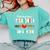 Mothers Day For Teacher Dog Lover Dog Mom Teacher Comfort Colors Sweatshirt Chalky Mint