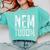 Nem Tudom Hungarian Teacher I Don't Know Men Women Girls Kids T-Shirt Comfort Colors Sweatshirt Chalky Mint