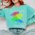 Nerdy Darwin's Finches Evolution Science Biology Teacher Comfort Colors Sweatshirt Chalky Mint