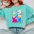 Nerdy Pythagoras Fighting Over C Squared Math Teacher Comfort Colors Sweatshirt Chalky Mint