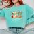 Occupational Therapy Fall Autumn Pumpkin Flower OTA Teacher Comfort Colors Sweatshirt Chalky Mint