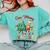 One Merry Teacher Groovy Christmas Tree Pjs Xmas Teacher Comfort Colors Sweatshirt Chalky Mint One Merry Teacher Groovy Christmas Tree Pjs Xmas Teacher Comfort Colors Sweatshirt Chalky Mint