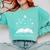 One-More Chapter Wildflower Reading Teacher Library Bookish Comfort Colors Sweatshirt Chalky Mint