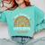 One Thankful Preschool Teacher Thanksgiving Rainbow Comfort Colors Sweatshirt Chalky Mint One Thankful Preschool Teacher Thanksgiving Rainbow Comfort Colors Sweatshirt Chalky Mint