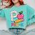 P Is For Pre K Teacher Student Pencil Apple Back To School Comfort Colors Sweatshirt Chalky Mint