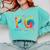 P Is For Preschool Tie Dye Back To School Teacher Men Women Girls Kids Comfort Colors Sweatshirt Chalky Mint