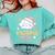 Pajama Day School Spirit Week Fun Cloud Teacher Comfort Colors Sweatshirt Chalky Mint