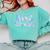 Paraprofessional Groovy Back To School Cute Teachers Women Comfort Colors Sweatshirt Chalky Mint