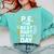 PE School Gym Teacher PE The Bests Part Of The Day Comfort Colors Sweatshirt Chalky Mint