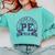 PE Teacher Living That PE Life Physical Education Teacher Comfort Colors Sweatshirt Chalky Mint